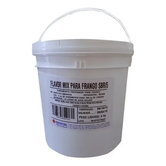 Tempero De Frango Flavor Assado 4 Kg Kit 2 Baldes