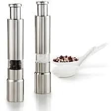 Moedor Pimenta Sal Inox Cozinha Churrasqueira Condimento