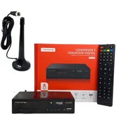 Kit Conversor Digital Com Antena Interna Tomate Mtv-3015