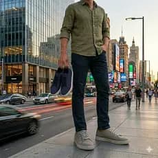 Kit 2 Pares Sapatenis Tenis Masculino Leve Confortável Estilo Moderno Moda Masculina Urbano