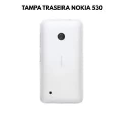 Tampa De Traseira Celular Nokia Lumia 530  Branco - Pronta Entrega