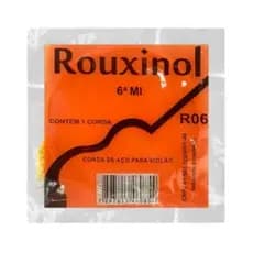 CORDA DE AÇO UNITÁRIA P/ VIOLAO R02 ROUXINOL 6ªMI