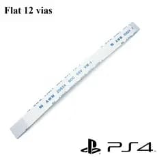Cabos Flat 12 Vias para  Controle Ps4 Jds/Jdm 011,030,040,050 e 055