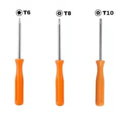 Kit Chave Torx T6,T8 e T10 Compativel para controles Xbox 360 e Xbox One