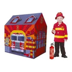 Barraca Infantil Cabana Estação De Bombeiro Menino Grande