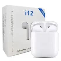 Fone De Ouvido Wireless I12 Tws Bluetooth 5.0 Para Iphone E Android