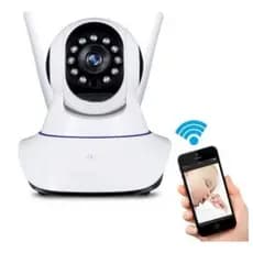 Camera Robo 3 Antenas Ip Wifi Sistema Yoosee/yyp2p