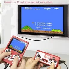 Mini Game Sup 400 Jogos Portátil Av C/ Controle Lcd 3.0 Novo Pode Joga com Dois