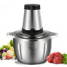 Multiprocessador  De Alimentos Eletrico 2 Lts de 850w Potencia em Aço -110V