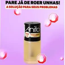 Esmalte  Pare Já de Roer Unhas Anita
