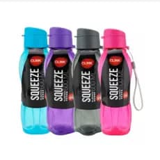 Garrafa Plastica Squeeze 600ml Super resistente Envio Imediato