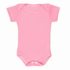 BODY CANELADINHO PARA BEBE MANGA CURTA MENINA
