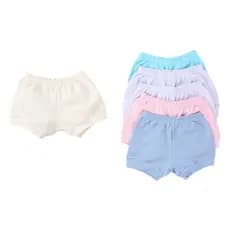 Shorts Bebê Menino Menina Tapa Fralda Canelado Estampado Top Chot Maternidade