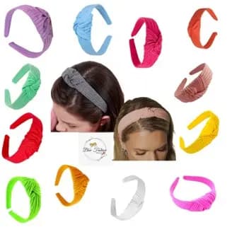 Tiara Nó Turbante Kit 10 Unidades Tendência das Blogueiras Lindas