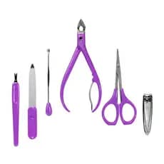 Kit Manicure Higiene Unhas Em Casa Cortar Cuidar Tratar