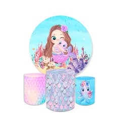 Kit Capa Painel Redondo 1,50 + Trio de Cilindros Sereia Cut