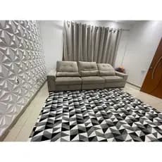 Tapete  Dubai para sala  antiderrapante varias cores disponivel fabricante 1,32x2,00