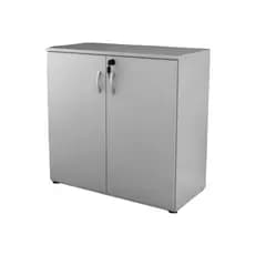 Armário Balcão Baixo com 2 Portas Slim - Cinza