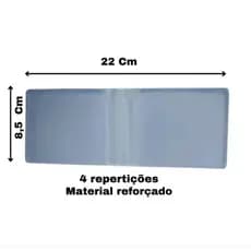 Plástico miolo social reforçado sem aba 5 unidades cabe rg City Man