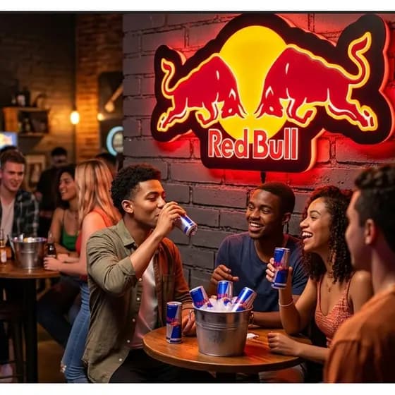 LUMINOSO LETREIRO REDBULL ALTO BRILHO A PROVA DE CHUVA  55 X 28RESISTENTE A SOL FORTE