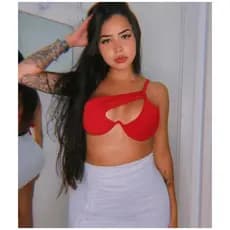 Cropped Top Coração Arco Alcinha Frente Única com Amarração nas Costas Decote Cruzado Blogueirinha Verão
