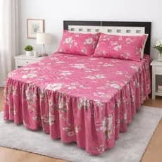 Jogo de Cama Requinte Colcha Casal Padrão Cama Box 03 Peças Diversas Cores Estampas Quarto de Casal