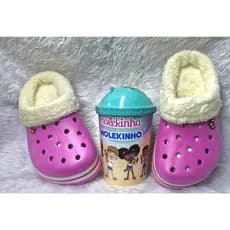 BABUCH INFANTIL COM PELUCIA REMOVIVEL