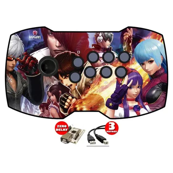 Controle Arcade Fliperama Usb zero delay Tvbox  Pc Pi3 Ps3 Ps4 Legacy