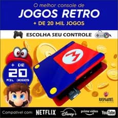 Vídeo Game Retro Personalizado