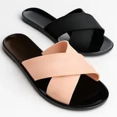Sandália Feminina Mel M Lover Slide Uso Diário Passeio Trabalho