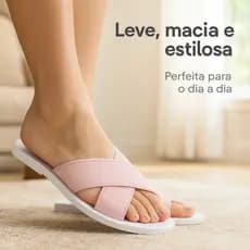 Sandália Rasteira Mel M Lover Slide Feminina Confortável Leve Melflex Cores Elegantes Envio Rápido