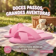 Slide Infantil Mel M Lover Conforto e Estilo para Crianças Tamanho 26 ao 33