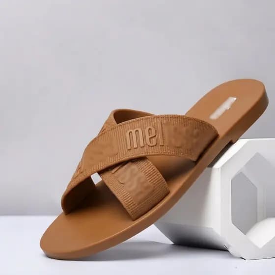 Sandália Feminina Slide Mel M Lover Rasteira Minimalista Conforto e Estilo