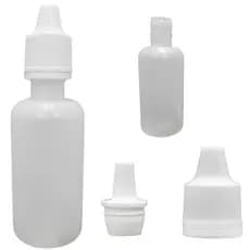 15 Und Frasco Plástico De 30ml - Conta Gotas Tampa Lacre!