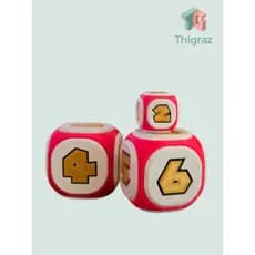 Dados Mario Party - Super Mario - Dice Party - Kit com 6 dados