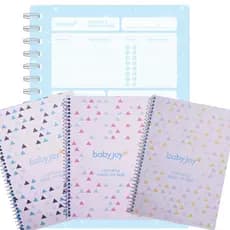 Caderno Controle Diário do Bebê - Baby Joy - 80 folhas capa mole