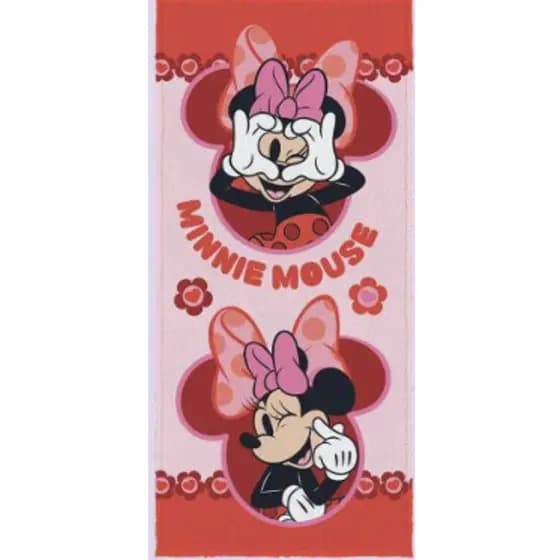 Toalha banho infantil felpudo Minnie Lepper 60cmx1,20m algodão