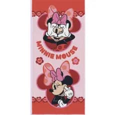 Toalha banho infantil felpudo Minnie Lepper 60cmx1,20m algodão