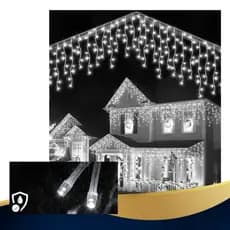 Cascata 400l Natal 10m 220v Decoração De Natal Cor Das Luze