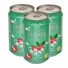 Suco De Lichia Com Nata De Coco 315ml (Kit com 3) Chinchin