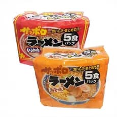 Miojo Sapporo Lamen Sabor Misto ( Kit 5 Shoyu E 5 Misso)