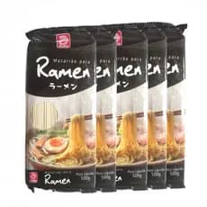 Macarrao Para Ramen (Lamen) 500g Alfa (Kit com 5)