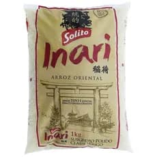 Arroz Japonês Grão Longo 1kg - Inari