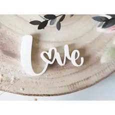 Love – Placa Decorativa Escrita “Love”