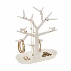 Porta-Joias em Formato de Árvore 2D – Suporte para Brincos, Colares e Bijuterias – Organizador Decorativo