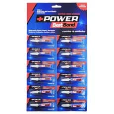 Kit 6 Super Cola Best Bond 3g – Cola Instantânea de Contato Ultra Forte