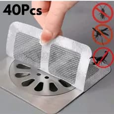 Kit Protetor de Ralo Autoadesivo 10/20/30/50 Proteção Contra Baratas Mosquitos e Cabelos