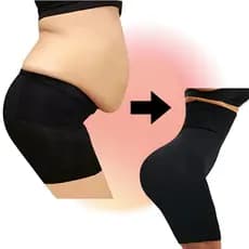 Short Cinta Modeladora 4 Barbatana Alta Compressão P ao GG Feminina