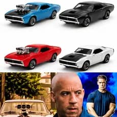 Miniatura Dodge Charger 1:32 Metal Abre Porta Fricção Colecionável Carro Clássico Antigo velozes e furiosos