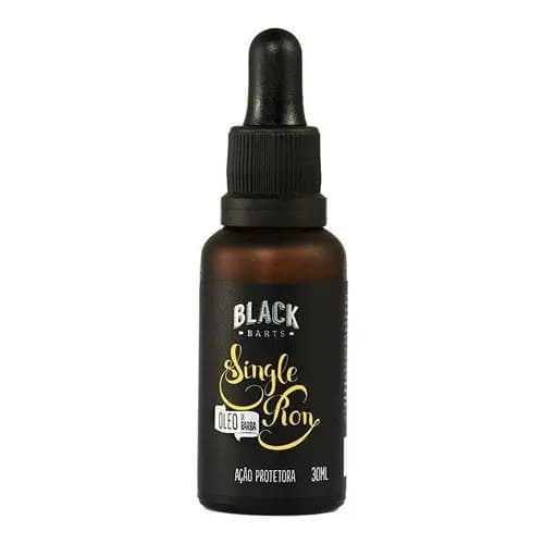 Óleo Hidratante Para Barba Não Contém Silicone - Black Barts